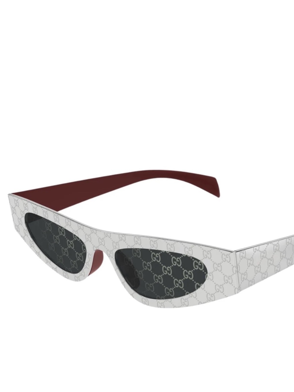 Authentic GUCCI GG1916S CAT EYE SUNGLASSES IN SILVER